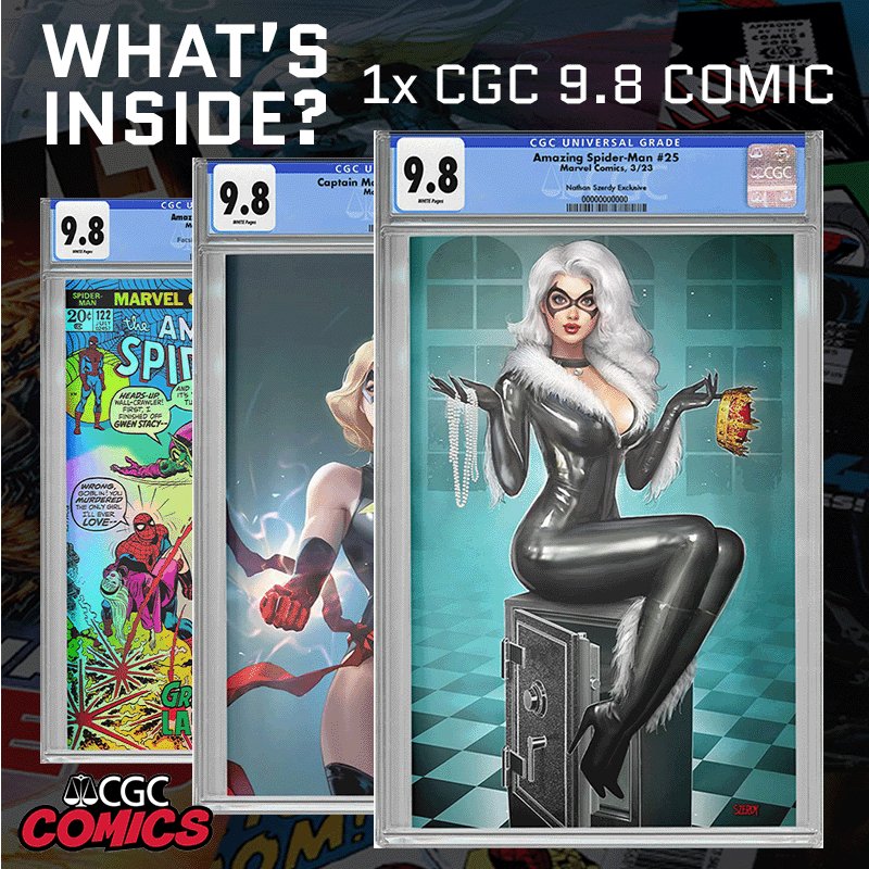 CGC Comics Single Slab Box - 1x CGC 9.8 In Every Box | Limited To 10 - Antihero Gallery