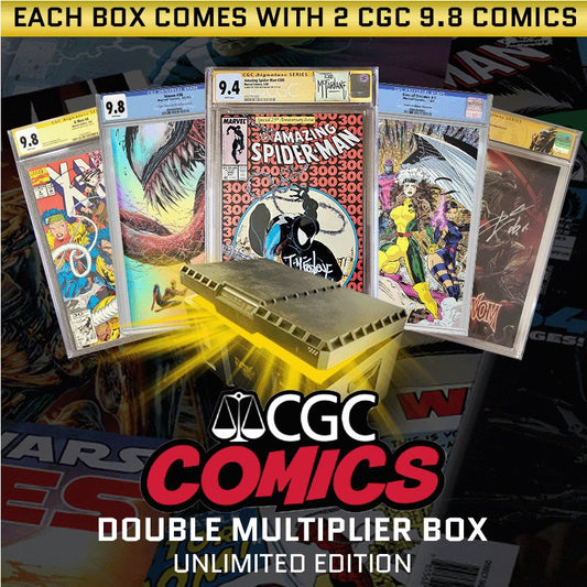 CGC Comics Double Multiplier Box: Unlimited Edition - 2x CGC 9.8 Comics In Every Box - Antihero Gallery