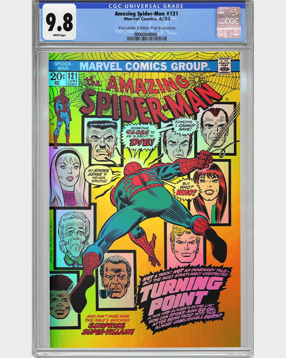 Amazing Spider-Man #121 & #122 Facsimile Edition Foil Exclusives - Antihero Gallery