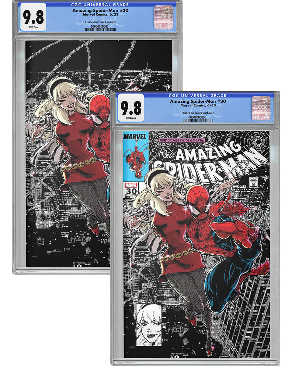 Amazing Spider-Man #30 Kaare Andrews Exclusive CGC 9.8 - Antihero Gallery