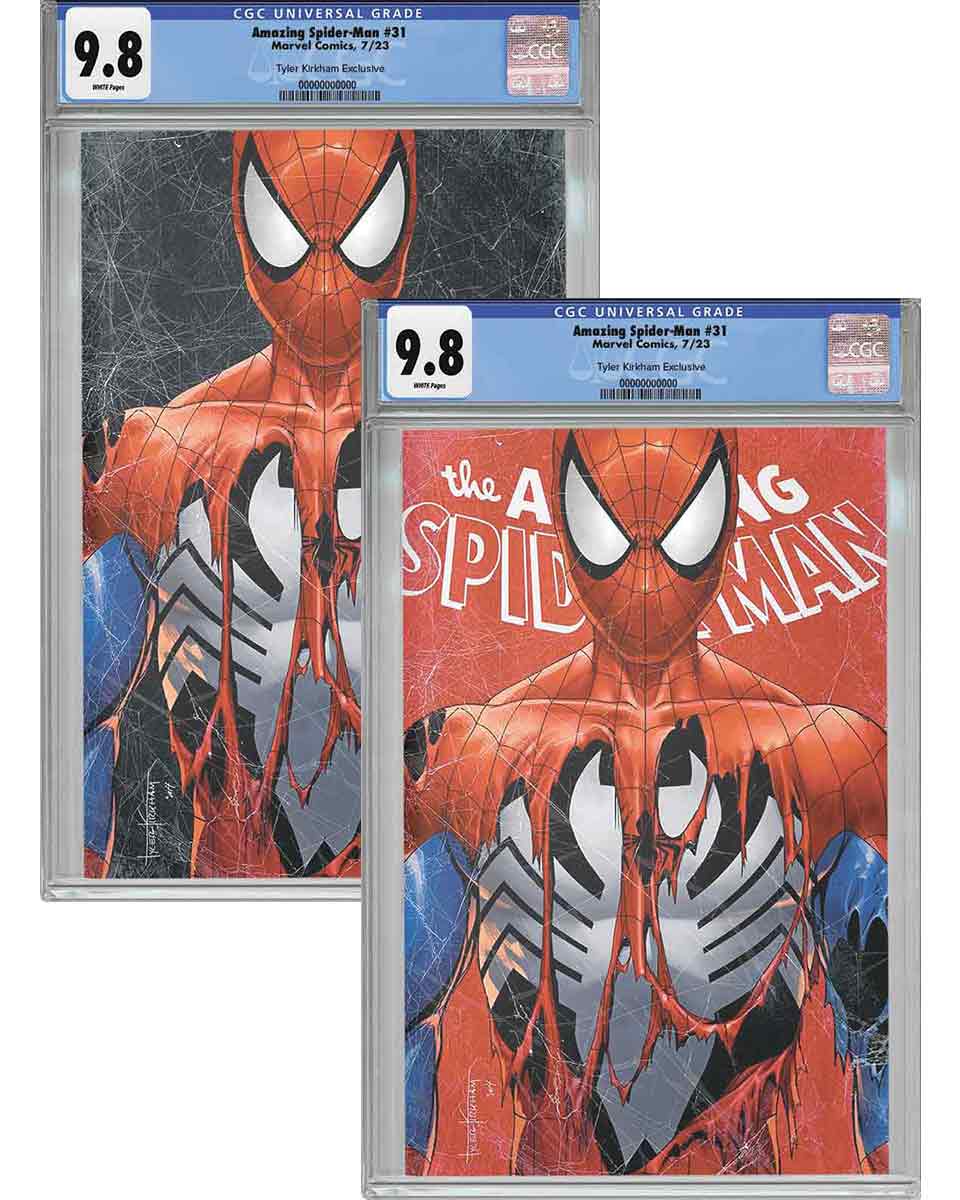 Amazing Spider-Man #31 Tyler Kirkham Exclusive CGC 9.8 - Antihero Gallery