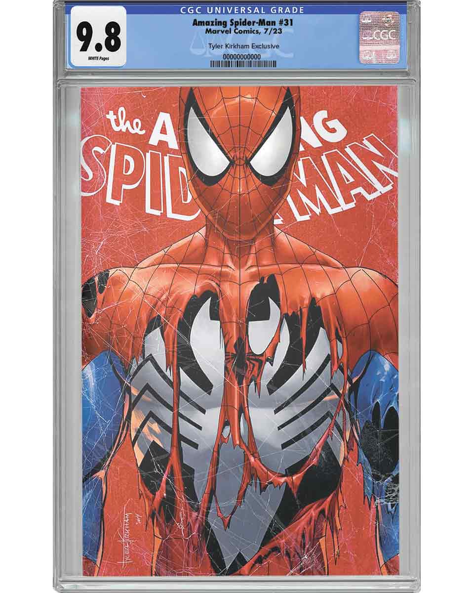 Amazing Spider-Man #31 Tyler Kirkham Exclusive CGC 9.8 - Antihero Gallery