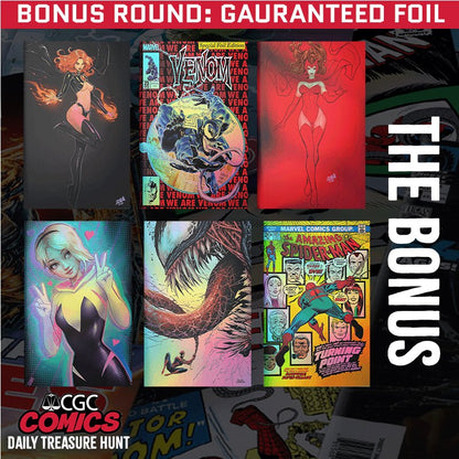 Bonus Round: CGC Comics Daily Treasure Hunt - Limited to 10 - Guaranteed Foil! | 2.21.2024 - Antihero Gallery