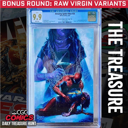 Bonus Round: CGC Comics Daily Treasure Hunt - Limited to 10 - Raw Virgin Variants! | 2.22.2024 - Antihero Gallery