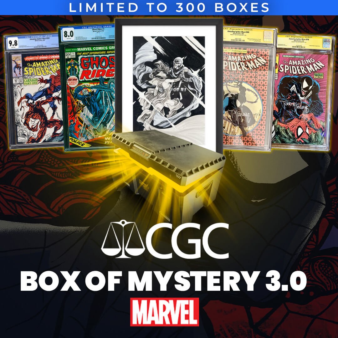 CGC Box of Mystery 3.0: A Legendary Collection of Comics - 🇺🇸 Free US Shipping - Antihero Gallery