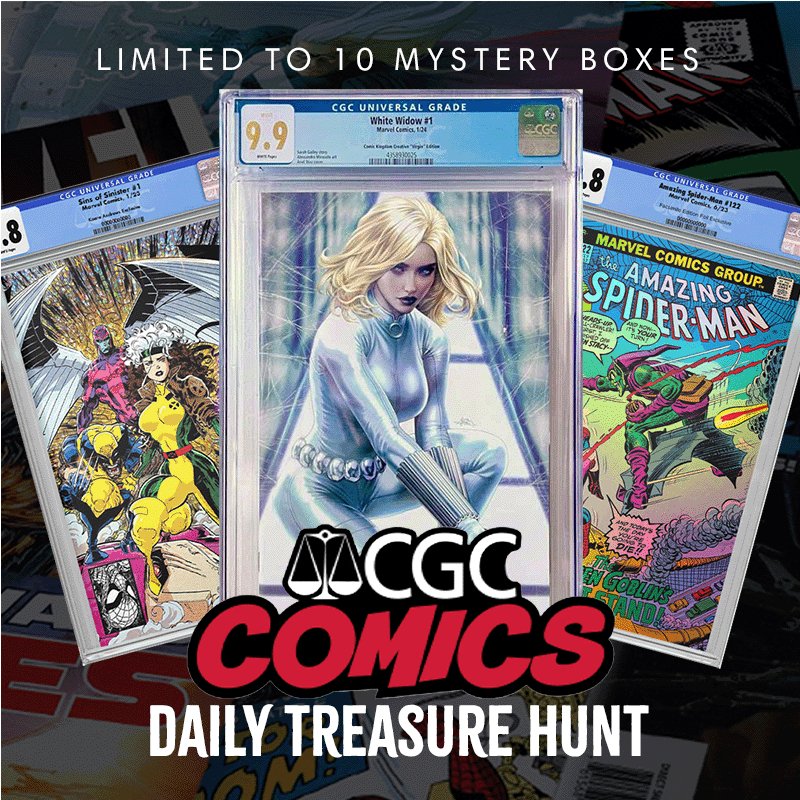 CGC Comics Daily Treasure Hunt - Limited to 10 | 2.22.2024 - Antihero Gallery