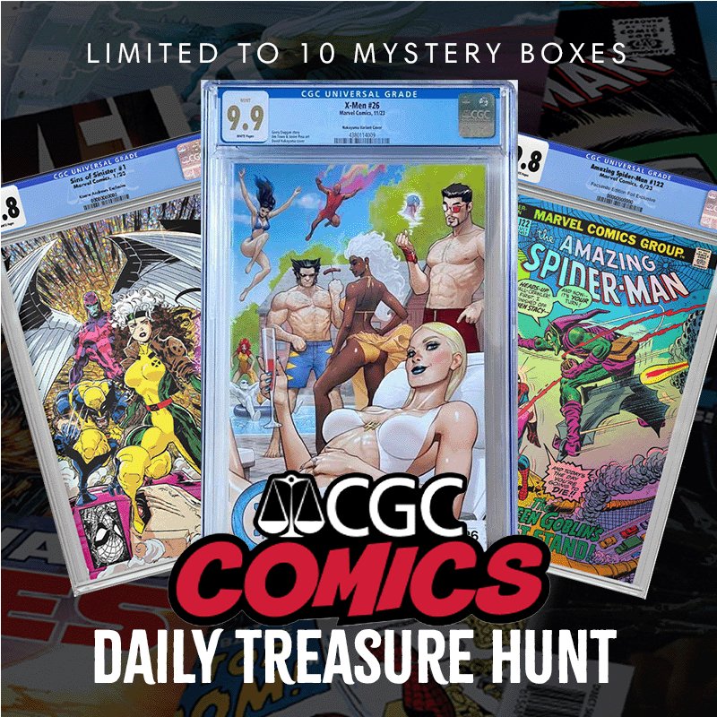 CGC Comics Daily Treasure Hunt - Limited to 10 - Antihero Gallery