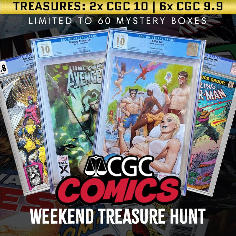 CGC Comics Weekend Treasure Hunt - Limited to 60 | 2.23.2024 - Antihero Gallery