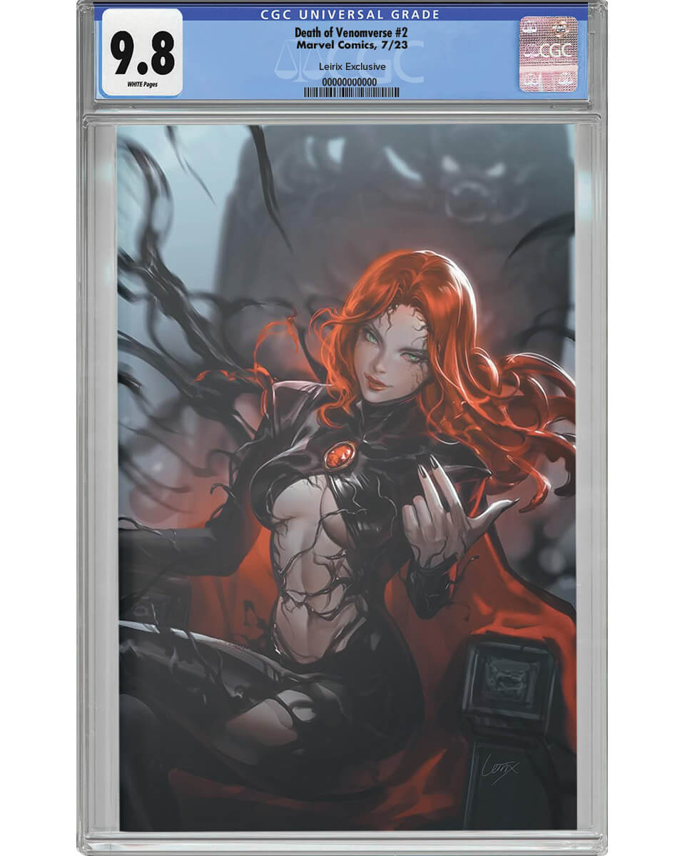 Death of Venomverse #2 Leirix Exclusive CGC 9.8 - Antihero Gallery