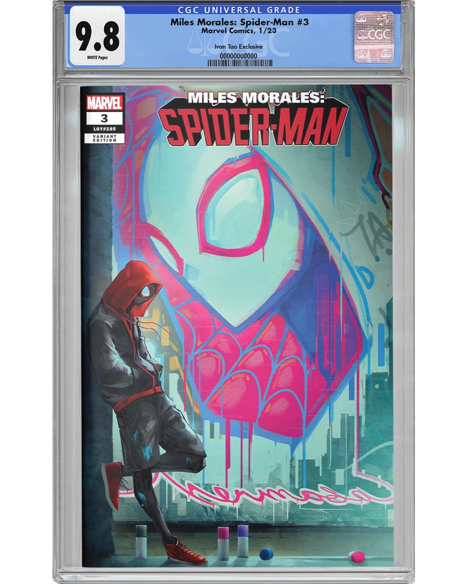 Miles Morales: Spider-Man #39 signed & sketched by Ivan Tao! : r