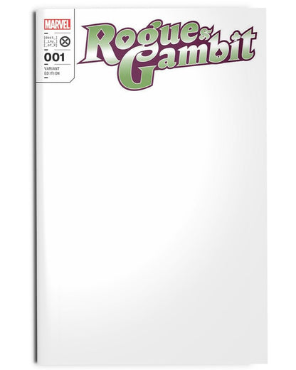 Rogue & Gambit #1 Blank Sketch Exclusive