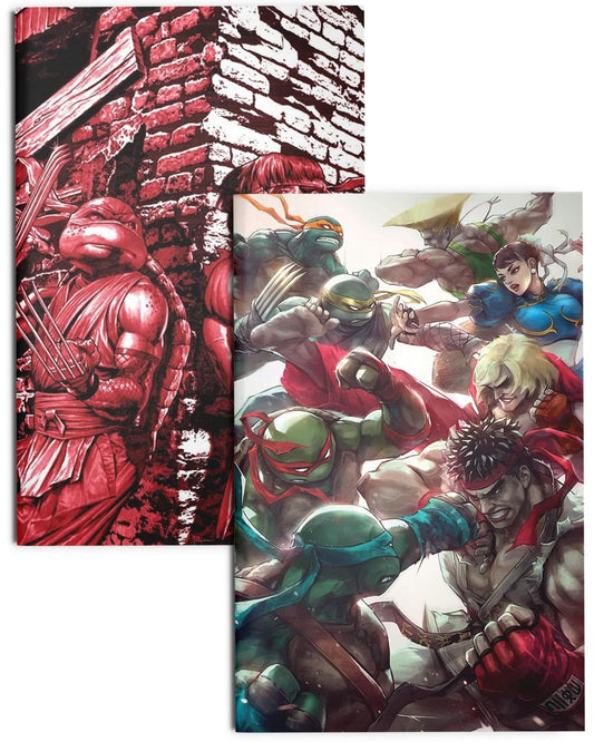 TMNT vs Street Fighter #1 Exclusives - Antihero Gallery