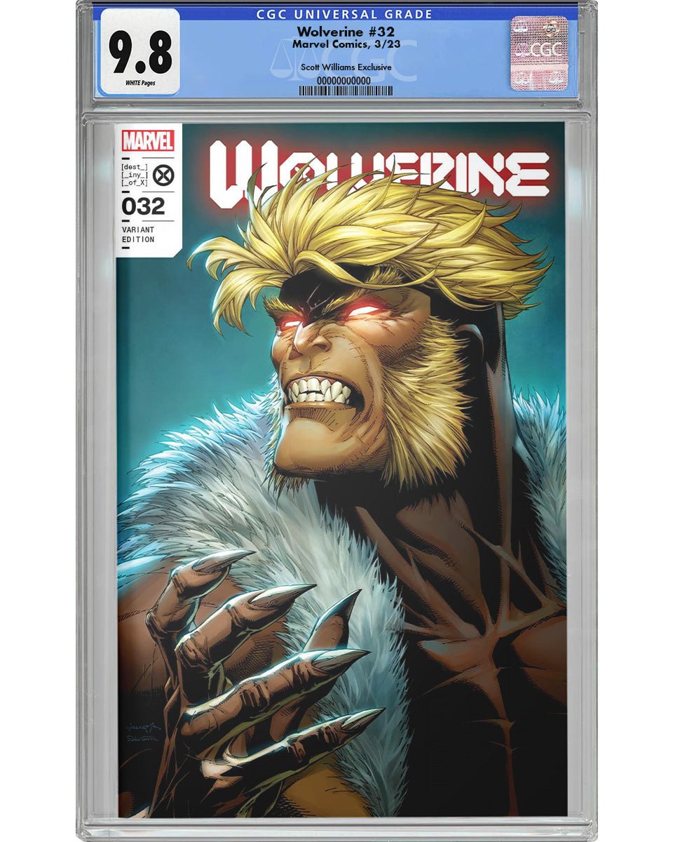 Wolverine #32 Scott Williams Exclusive - Antihero Gallery