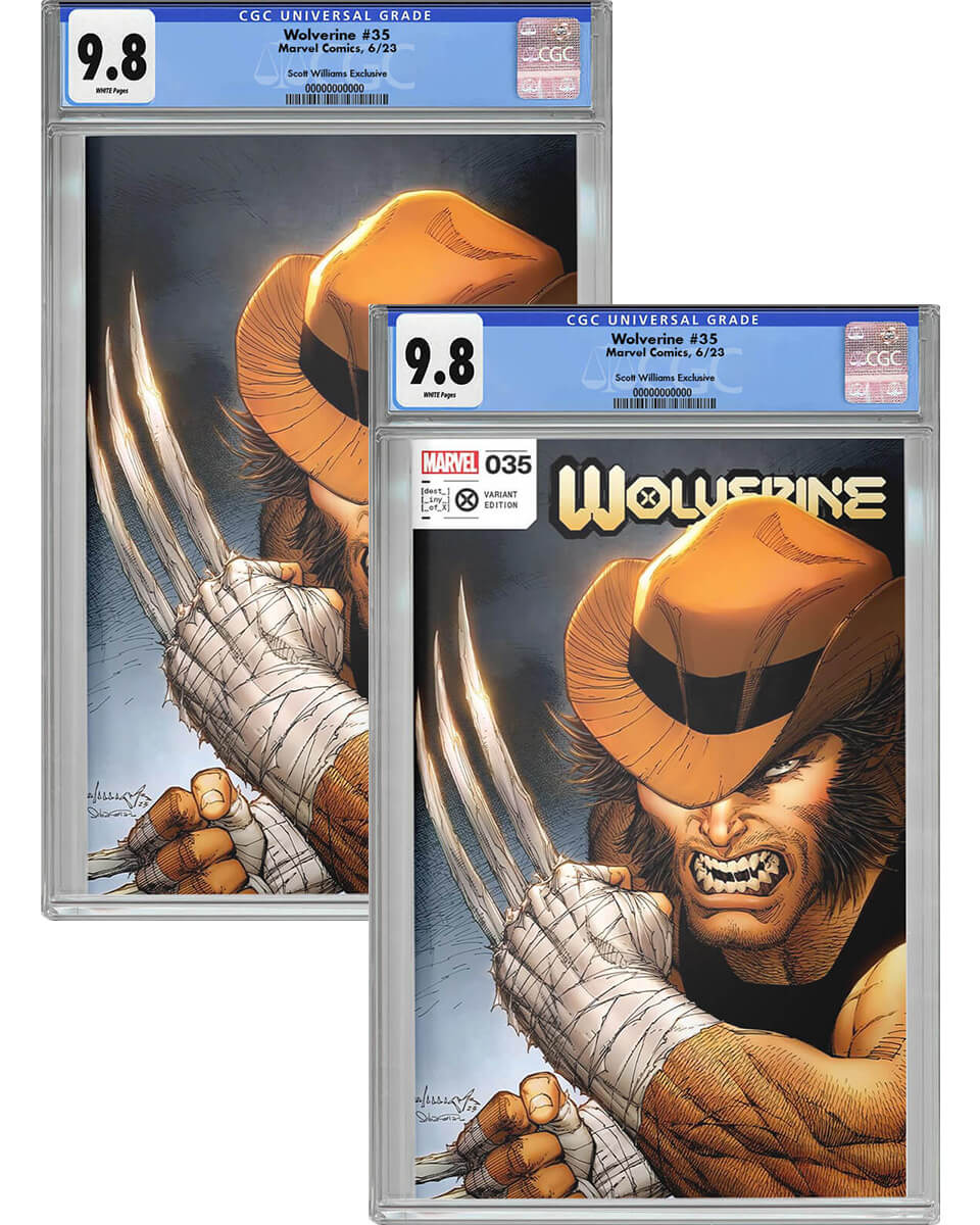 Wolverine #35 Scott Williams Exclusive CGC 9.8 - Antihero Gallery
