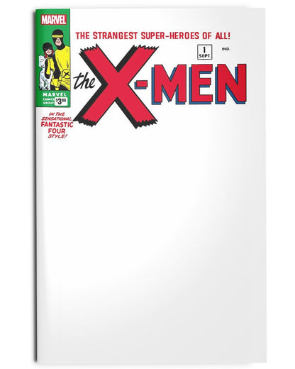 X-Men #1 (1963) Facsimile Edition Blank Sketch Exclusive - Antihero Gallery