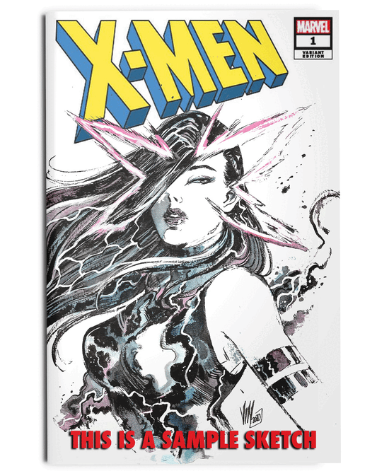 X-Men #1 (1991) Facsimile Edition Blank Sketch Exclusive - Antihero Gallery
